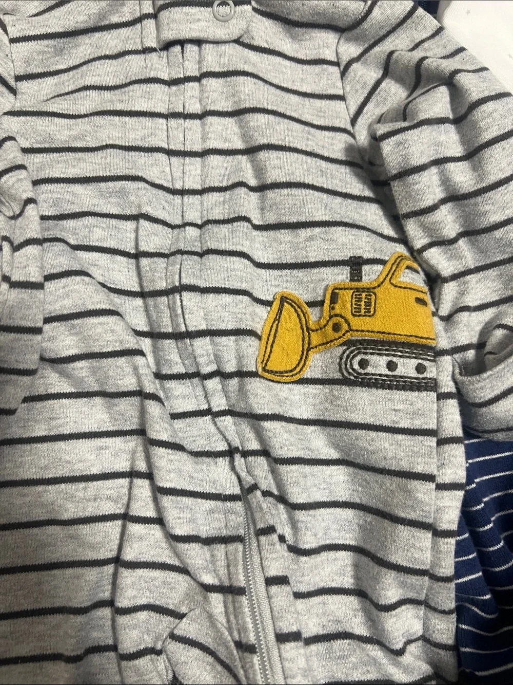 Baby Boy Sleeper Bundle 0-3M & 3M | Carter’s, Little Me, Kyle + Deena | 5 Pieces